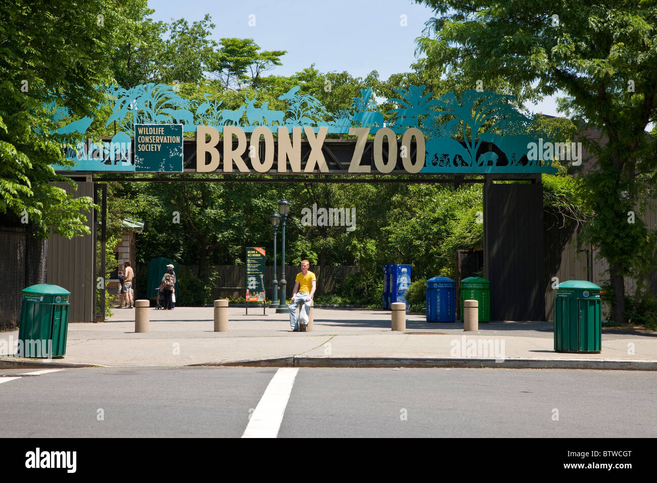 Zoo del Bronx Foto Stock