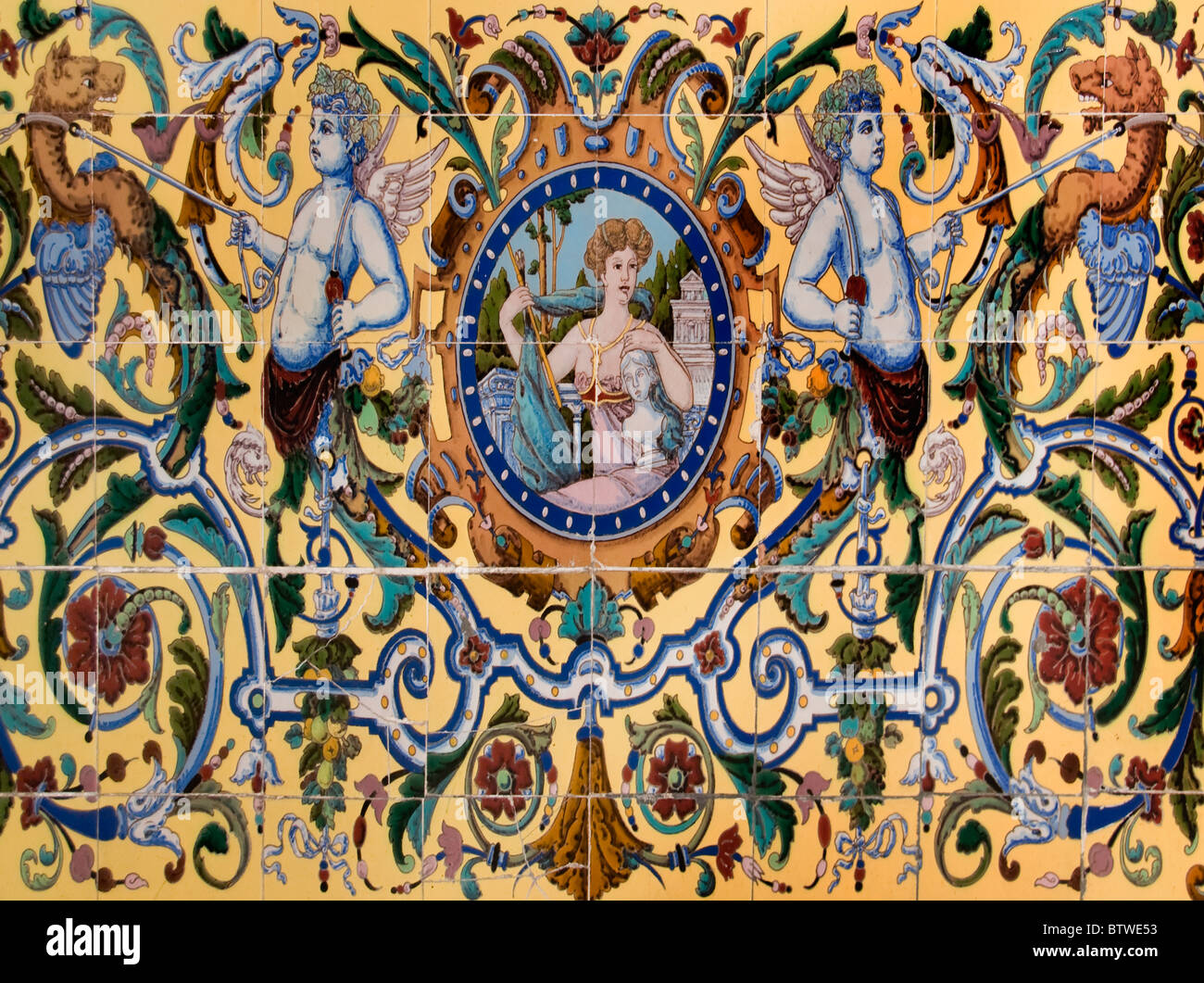 Siviglia Spagna Andalusia siviglia spagna Andalusia centro per croce studio culturale Foto Stock