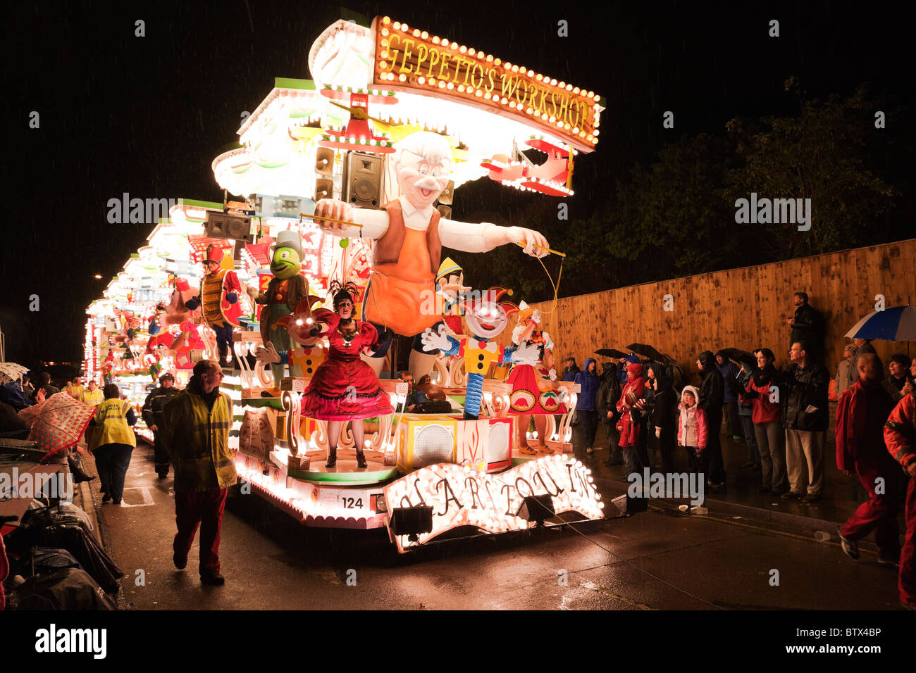Geppetto's Workshop da arlecchini CC. Foto Stock