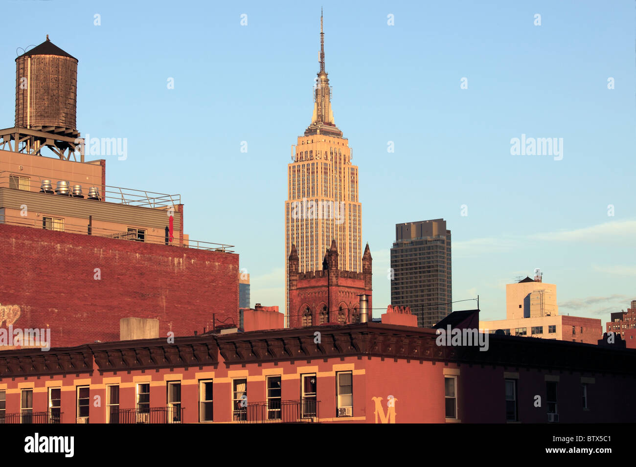 Empire State Building di New York City Foto Stock