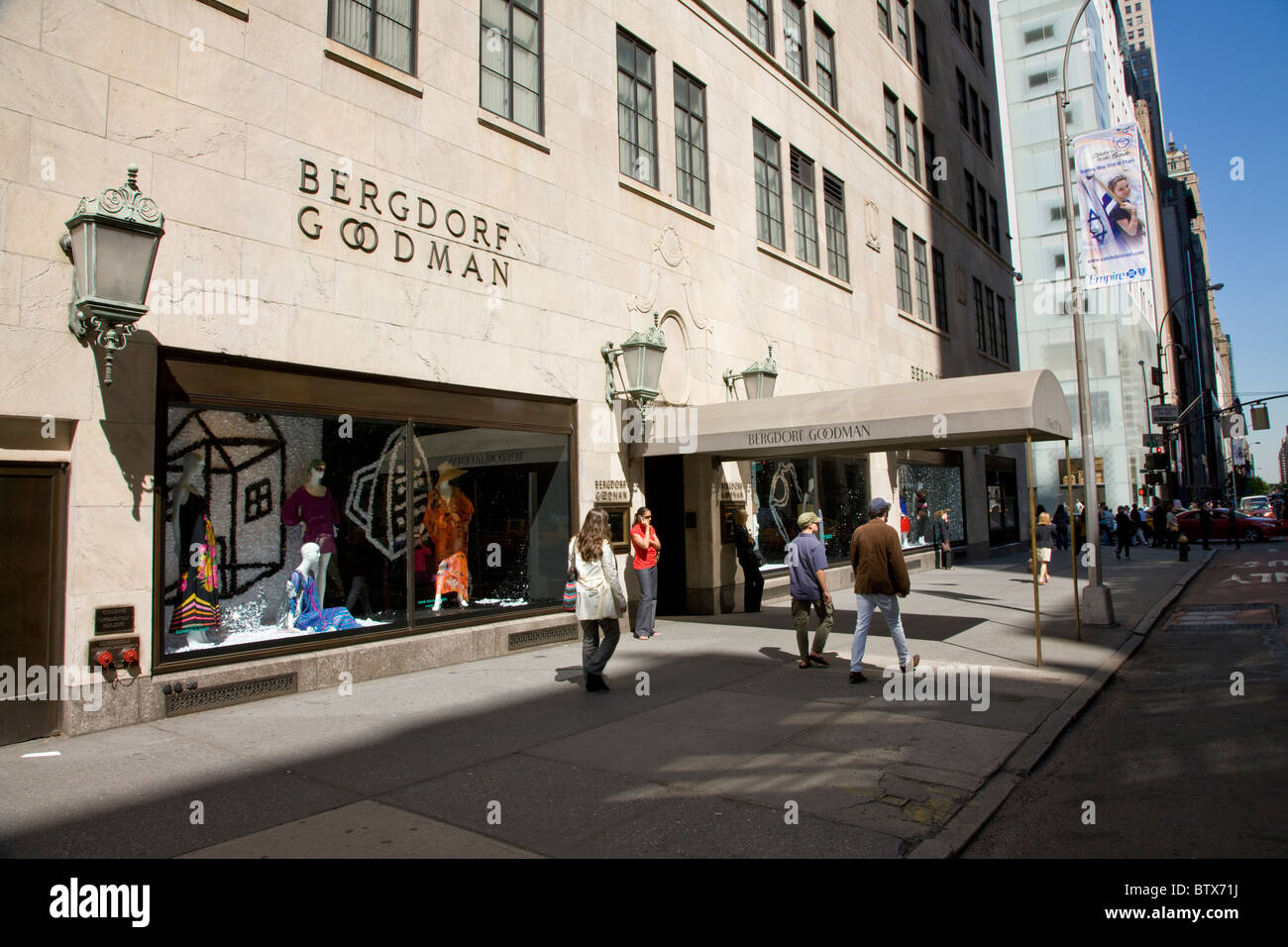 Bergdorf Goodman Department Store, Fifth Avenue Foto Stock