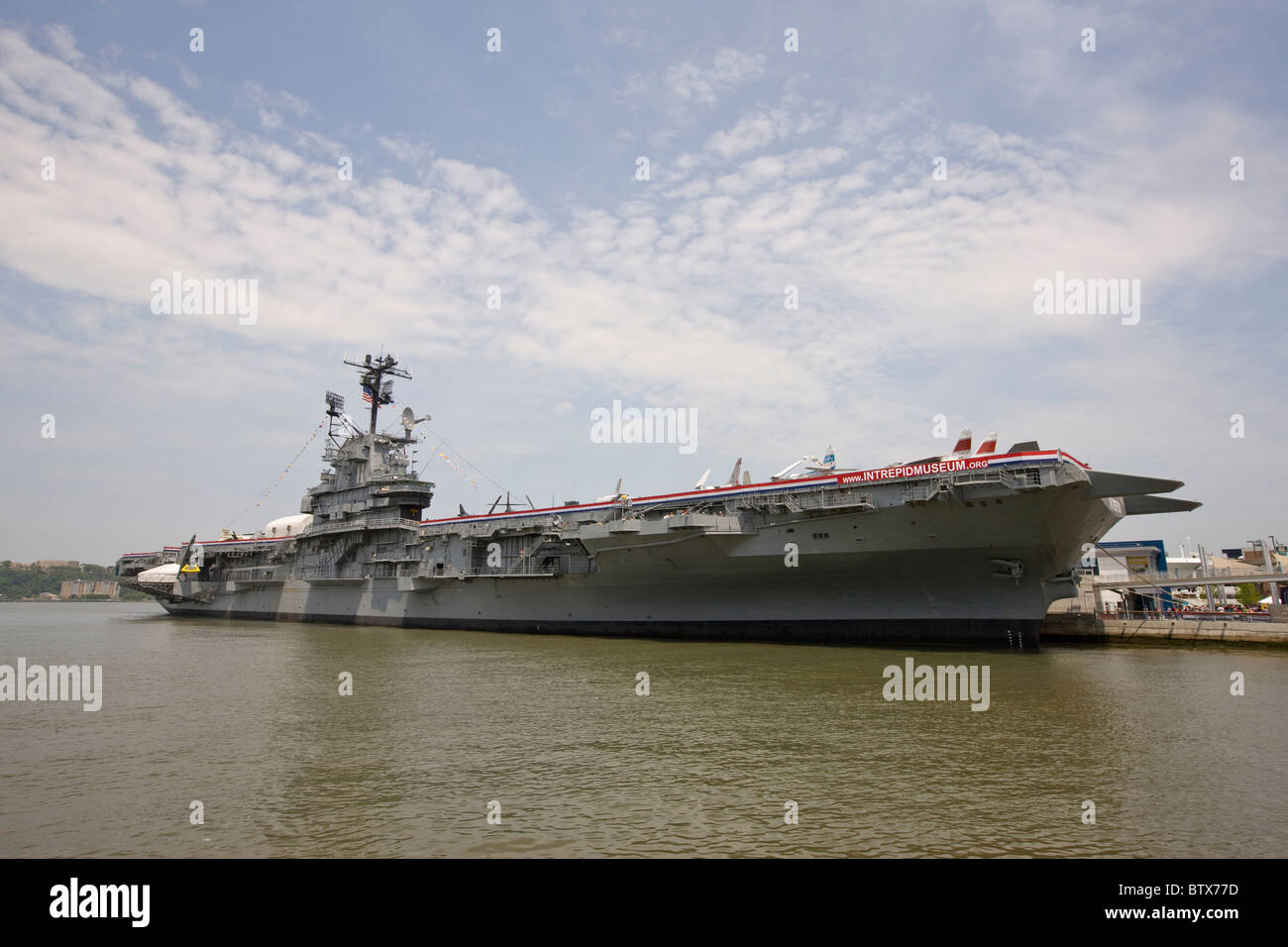 Intrepid Sea Air & Space Museum di New York Foto Stock