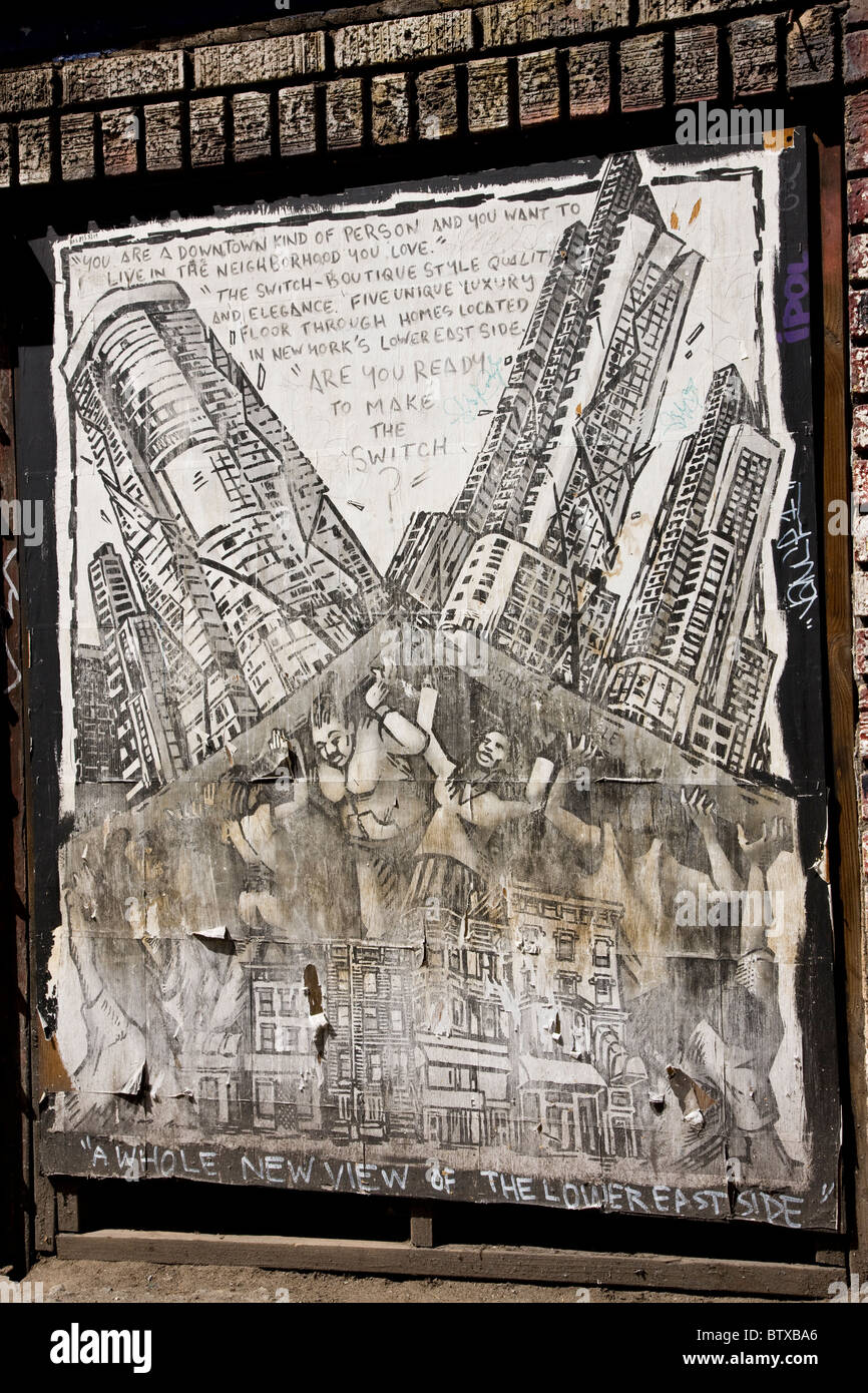 ABC NO RIO art center nel Lower East Side Foto Stock