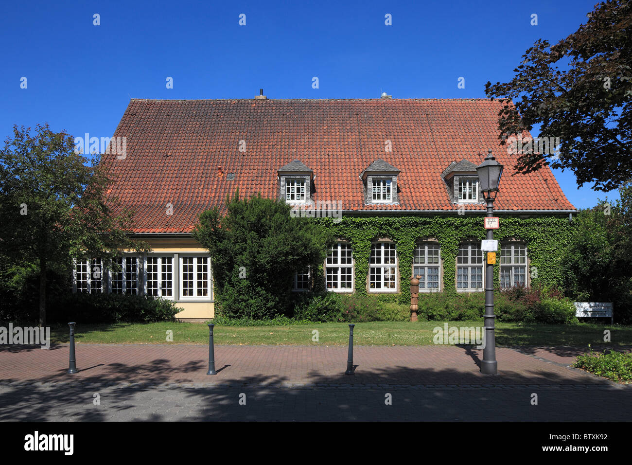 Sozialstation der Caritas fuer aeltere Mitbuerger in Xanten, Niederrhein, Renania settentrionale-Vestfalia Foto Stock