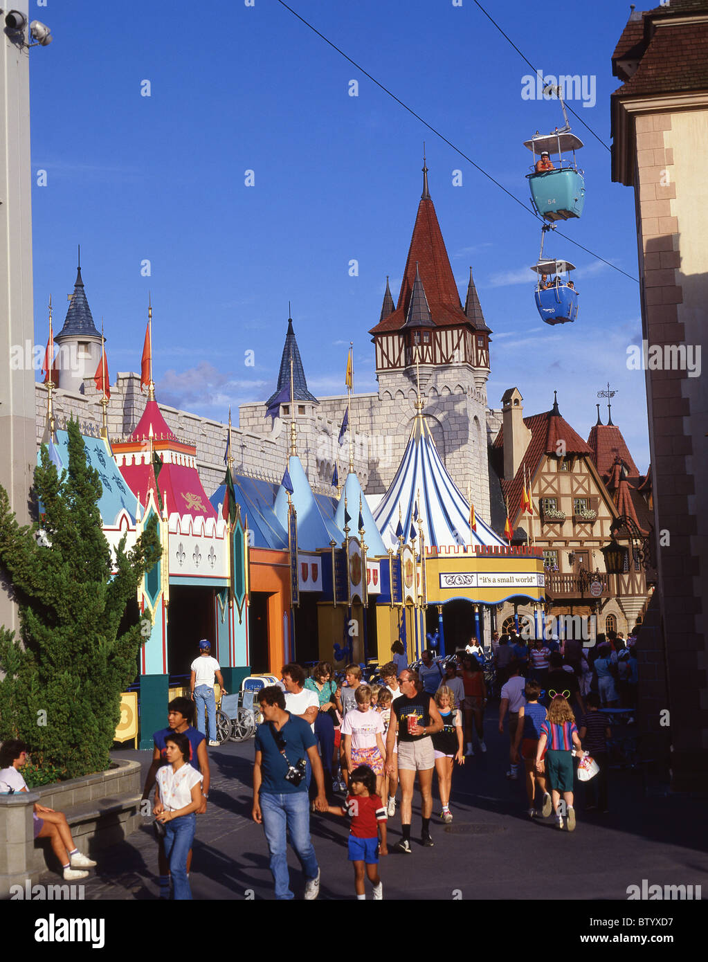 Fantasyland attrazioni, Walt Disney World, a Orlando, Florida, Stati Uniti d'America Foto Stock