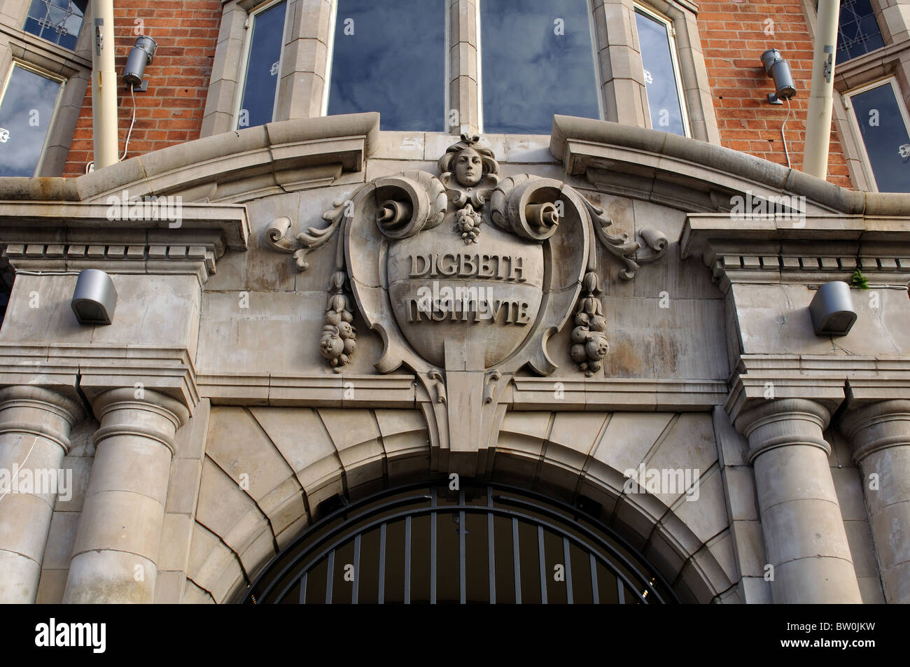 Istituto di Digbeth, Birmingham, Inghilterra, Regno Unito Foto Stock