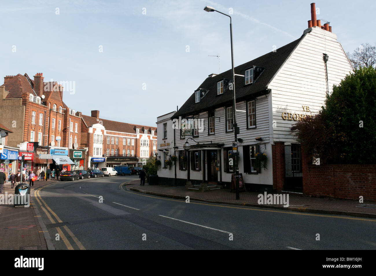 Il George Inn in High Street, Beckenham, Kent, Inghilterra Foto Stock