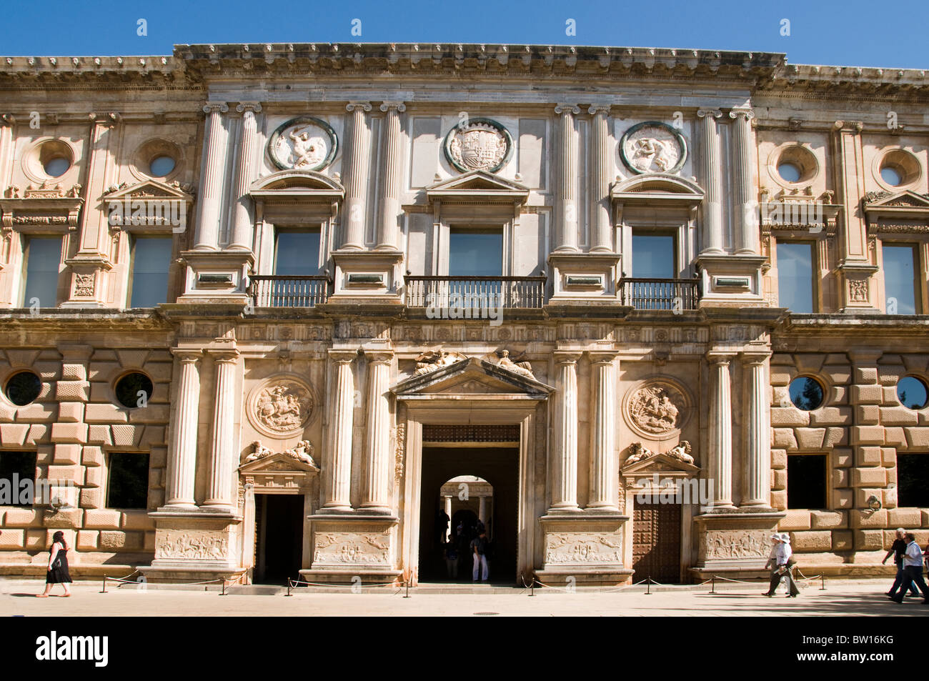 Alhambra Granada Spagna Andalusia Golden Palace Foto Stock