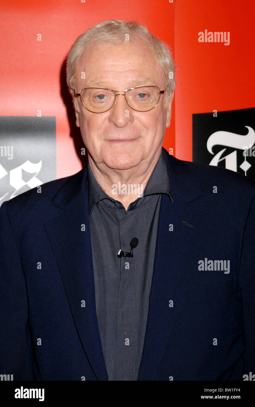 TimesTalks Conversazione con Sir Michael Caine Foto Stock