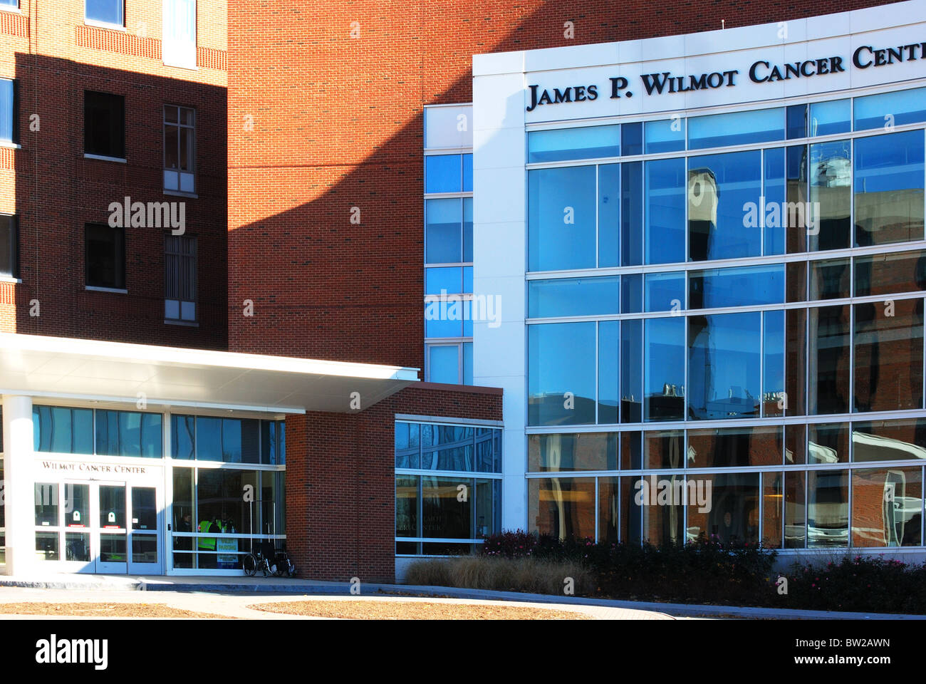 Crittenden entrata sulla strada per il Cancer Center presso la University of Rochester Medical Center. Foto Stock