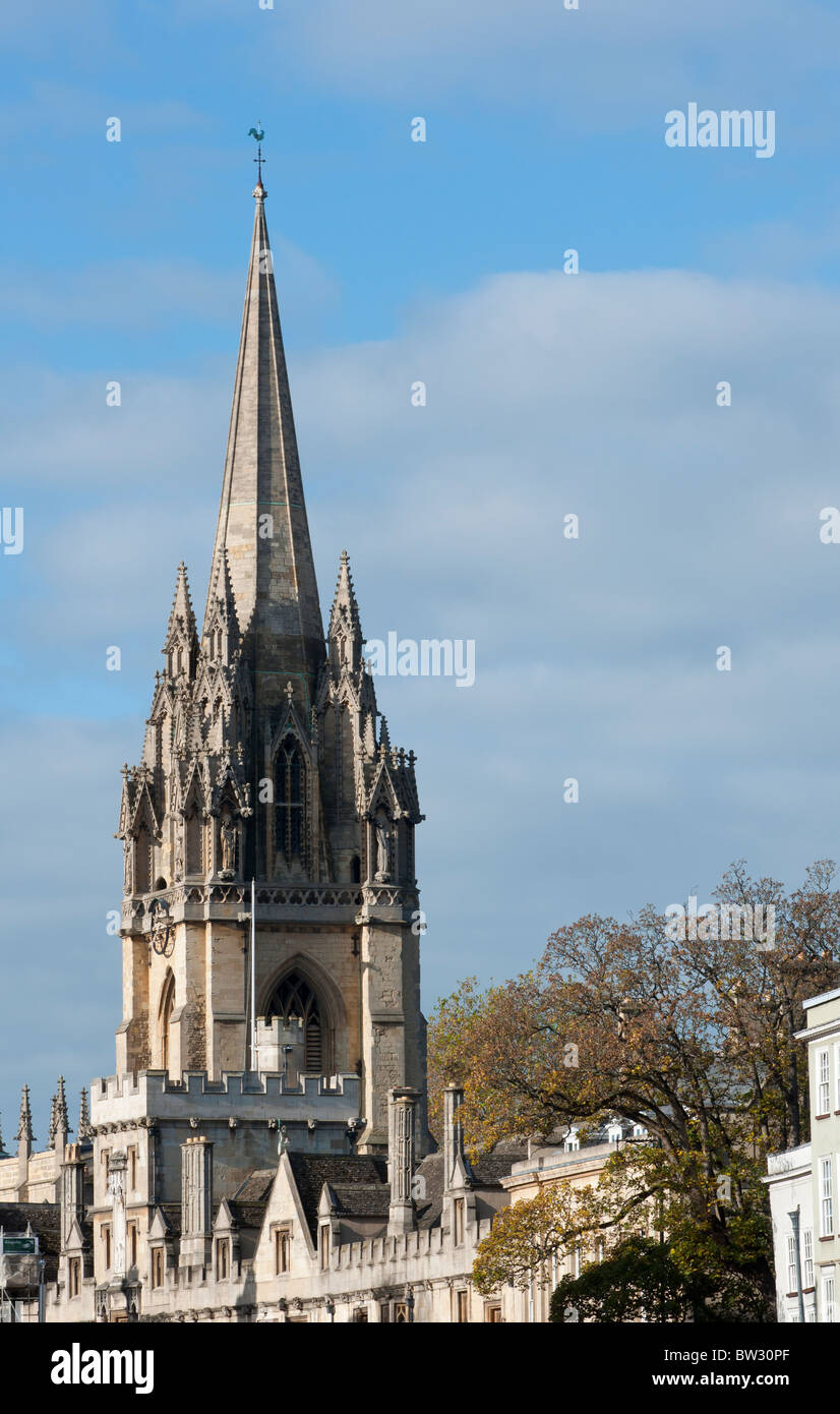 Università chiesa di Santa Maria Vergine Oxford Regno Unito Foto Stock