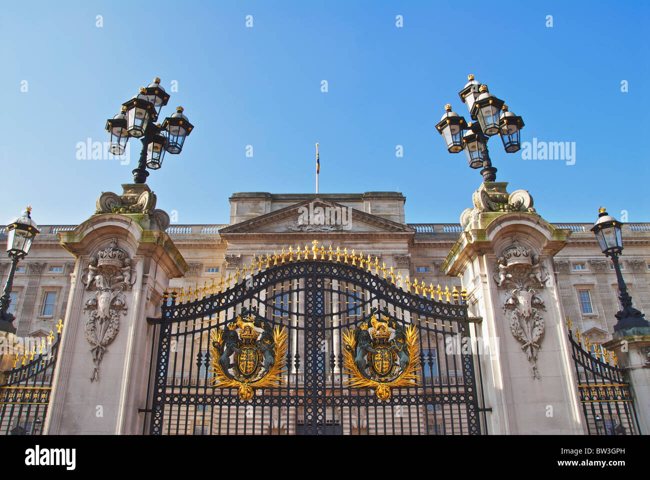Palazzo di Buckingham Gate Foto Stock