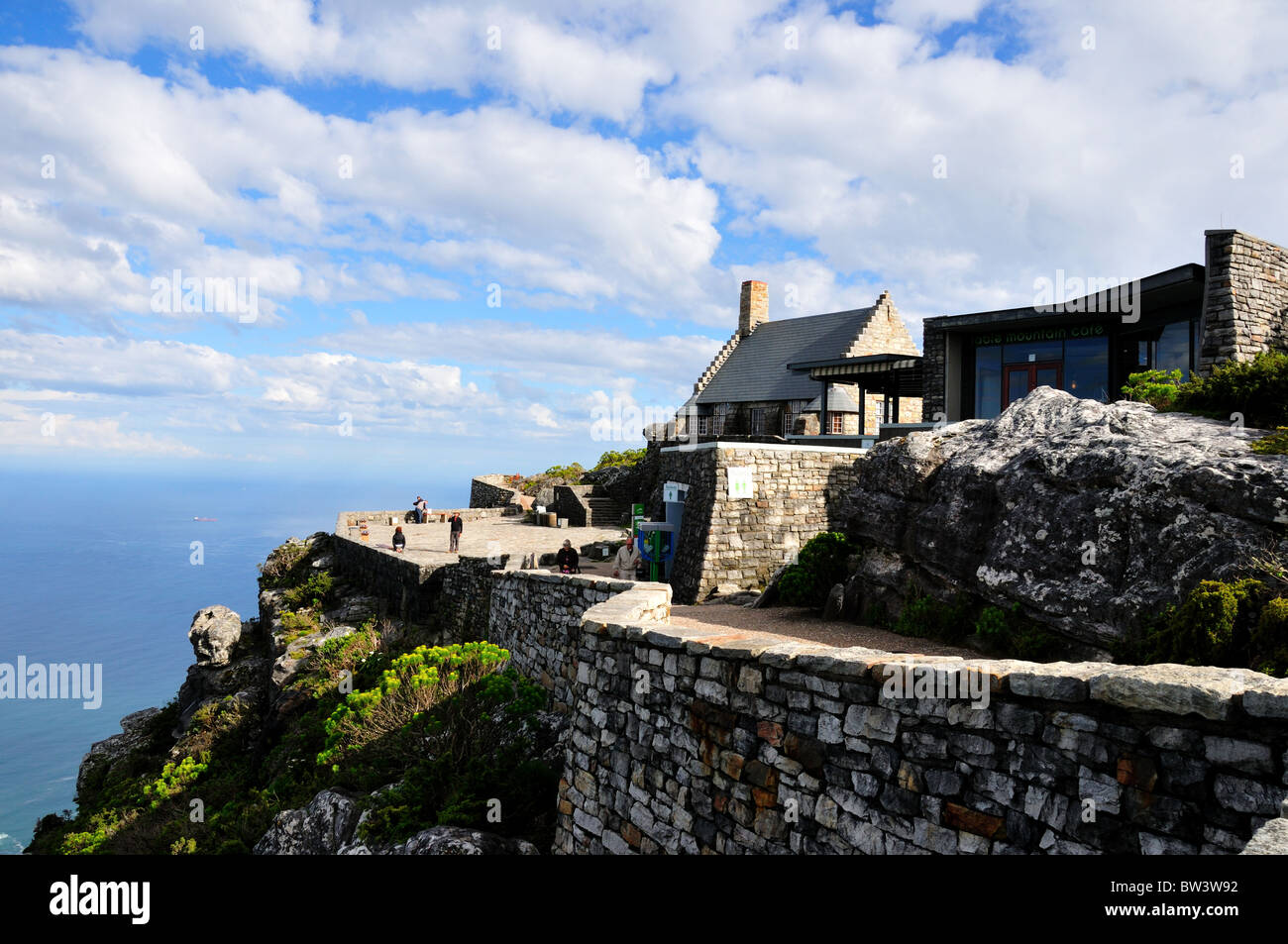 Vista dalla Montagna della Tavola. Città del Capo, Sud Africa. Foto Stock