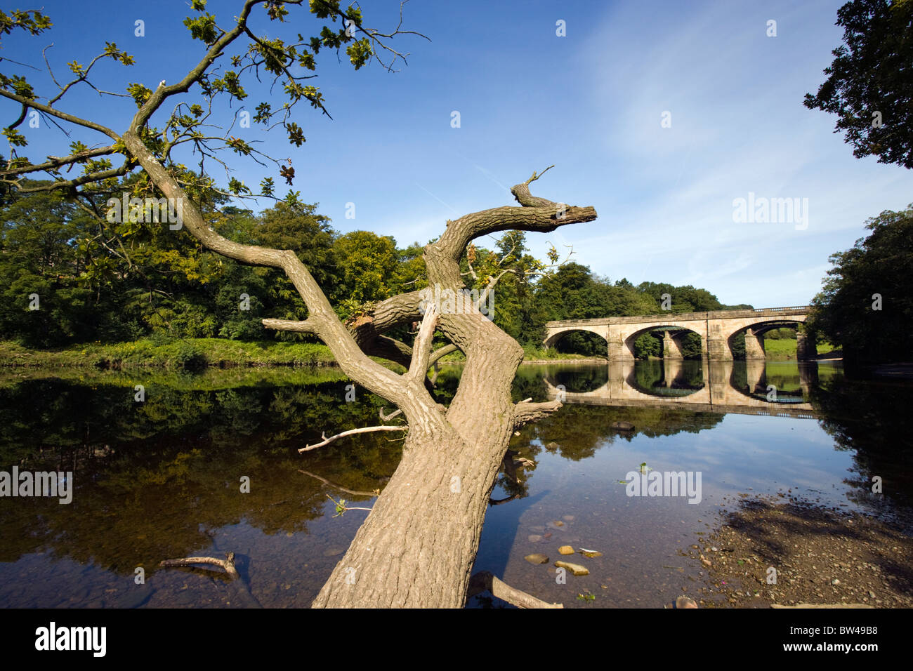 Ponti a Crook O'Lune vicino a Lancaster Foto Stock