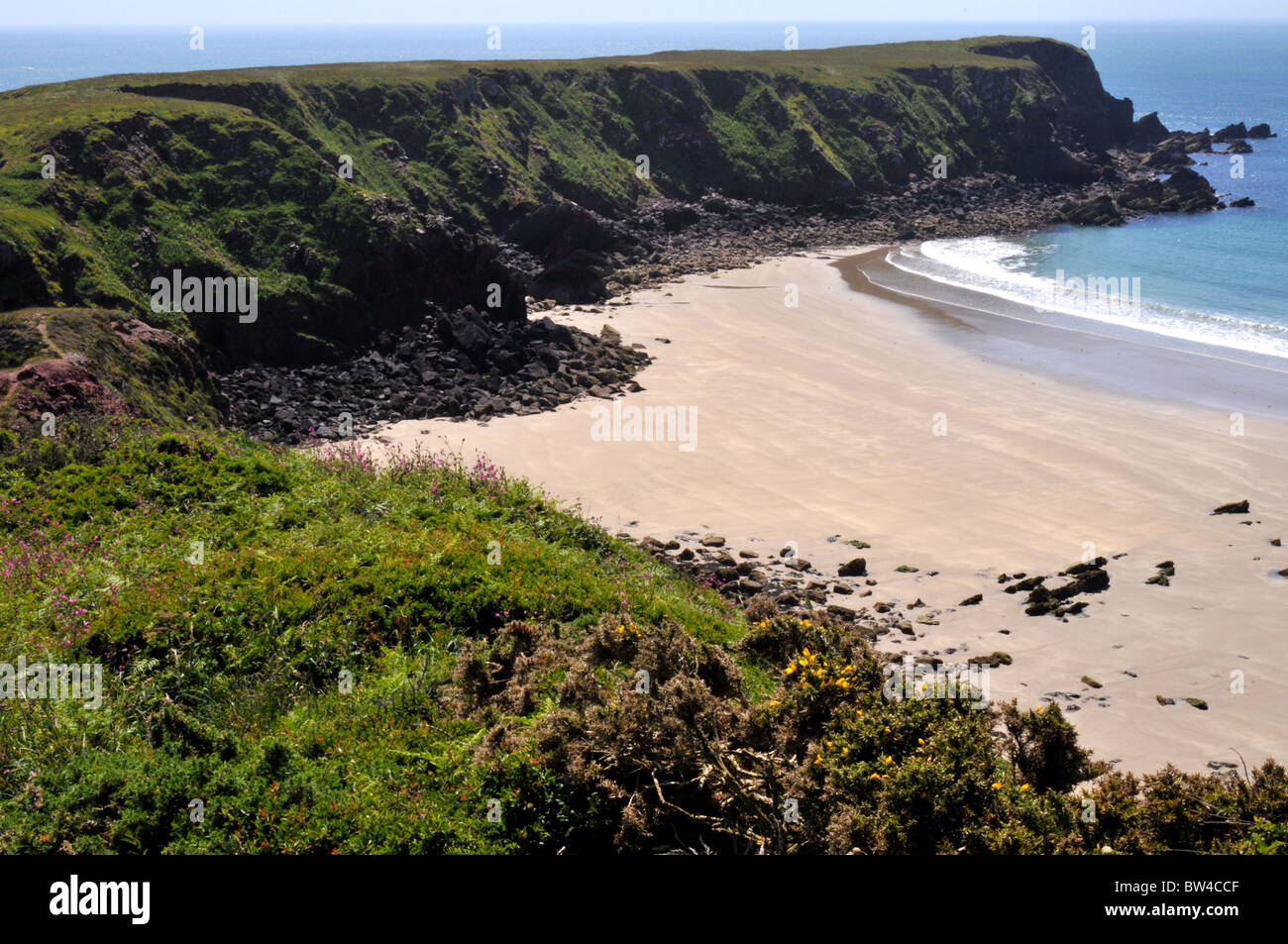Bellissima vista del Pembrokeshire national park Foto Stock