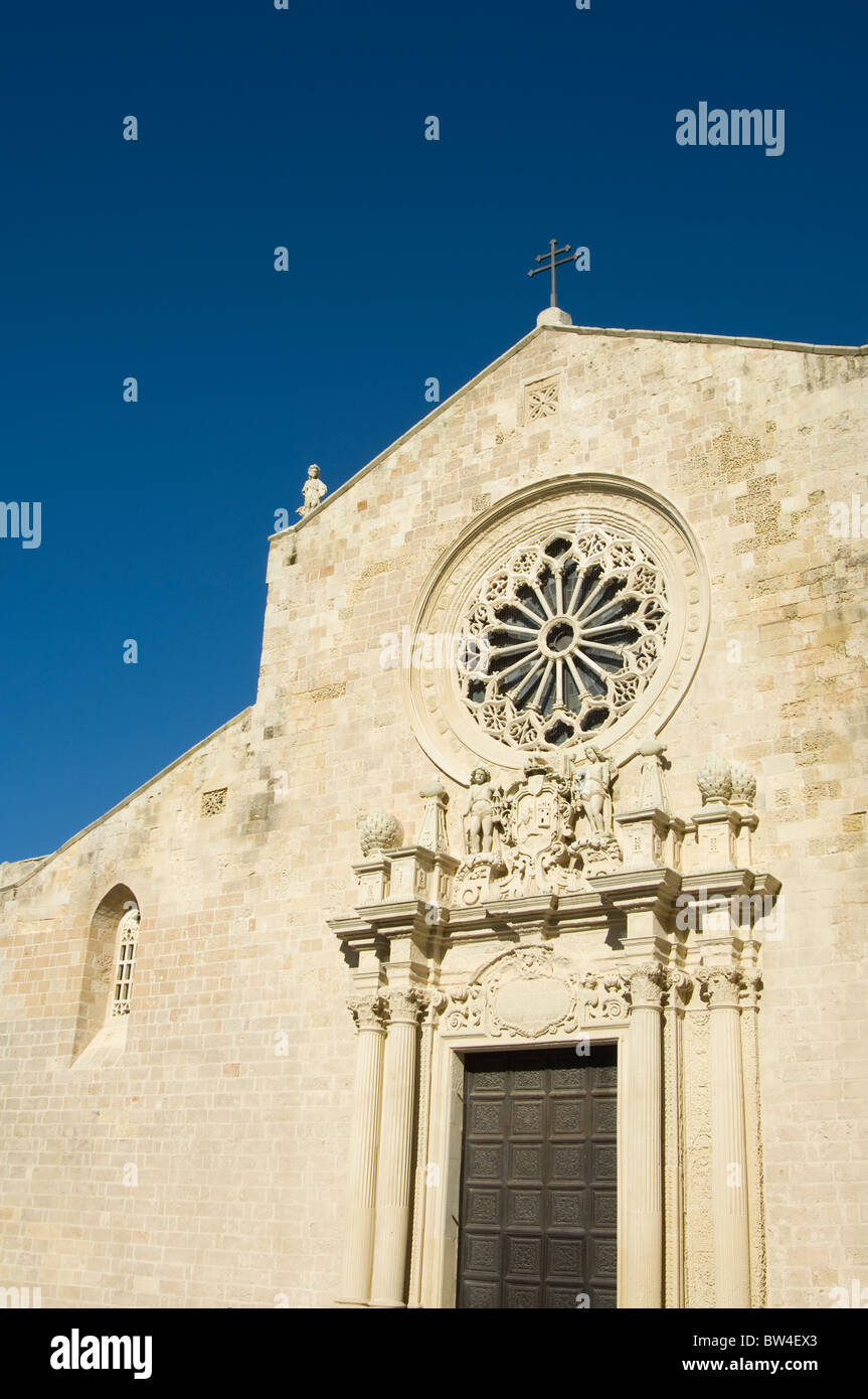 La cattedrale romanica di Otranto in Puglia Italia Foto Stock