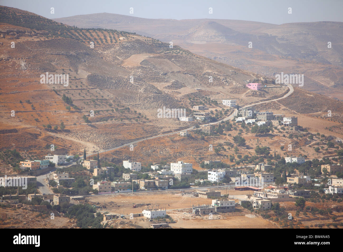 Giordania, Karak, Al-Karak, città di castello, Castello, Karak castello, Kerak, fort, fortificazione, crusader Foto Stock