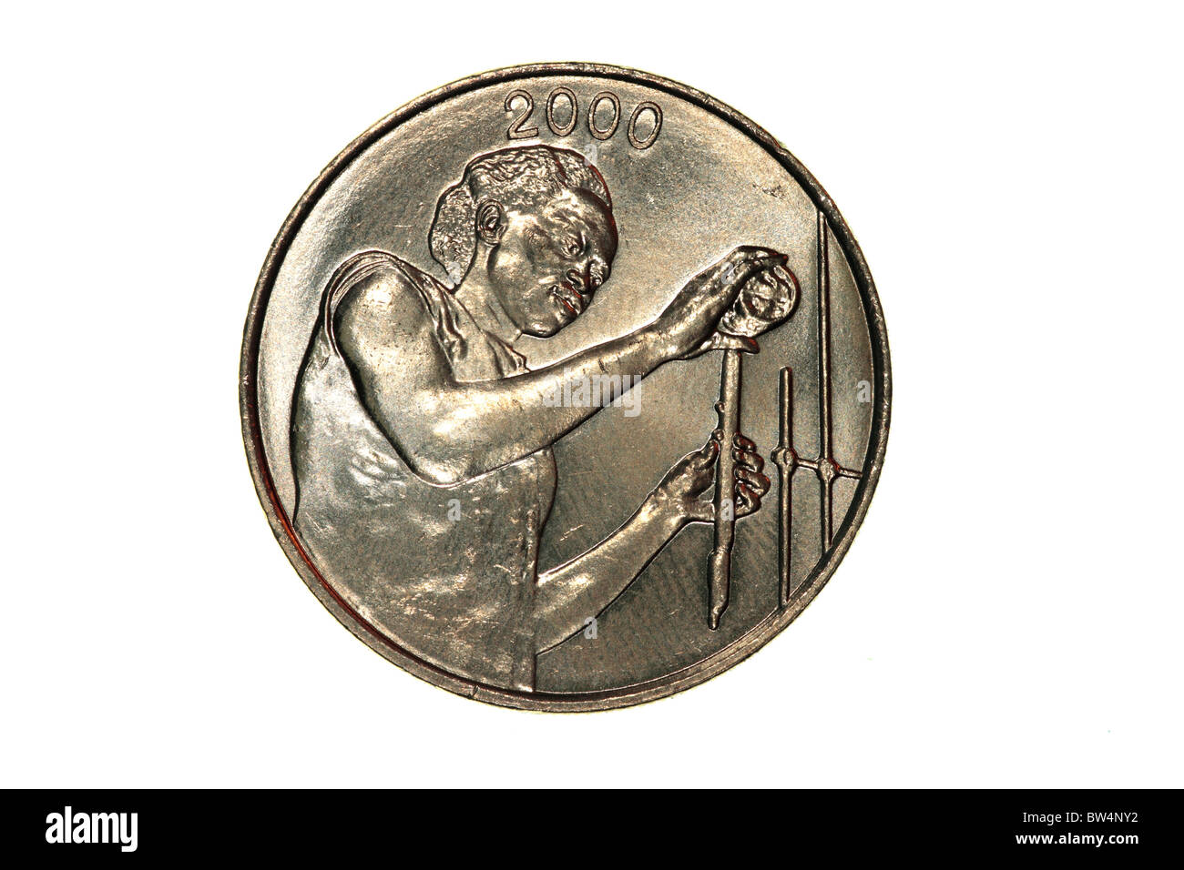 West African Franc Coin Foto Stock