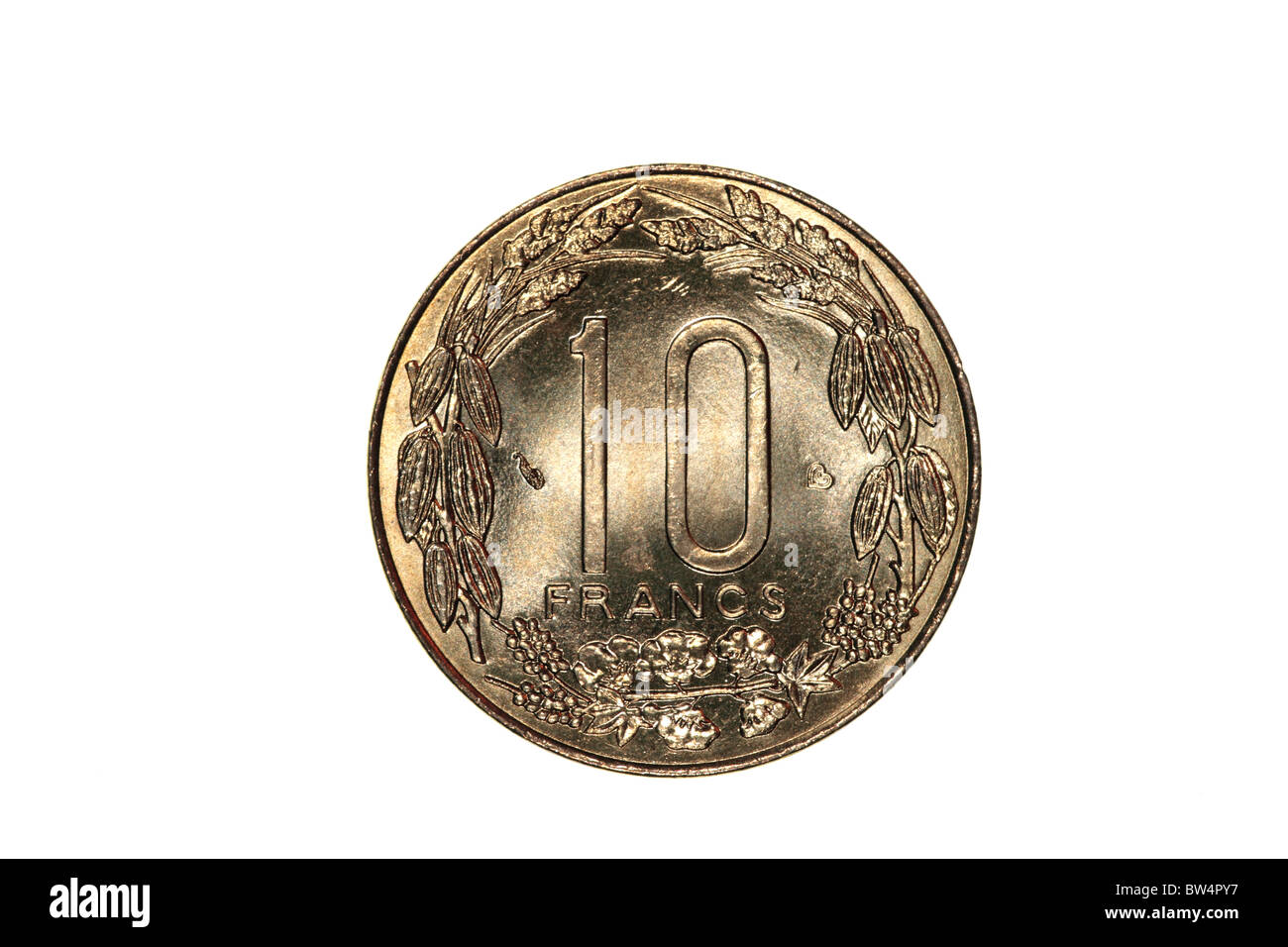 West African Franc Coin Foto Stock