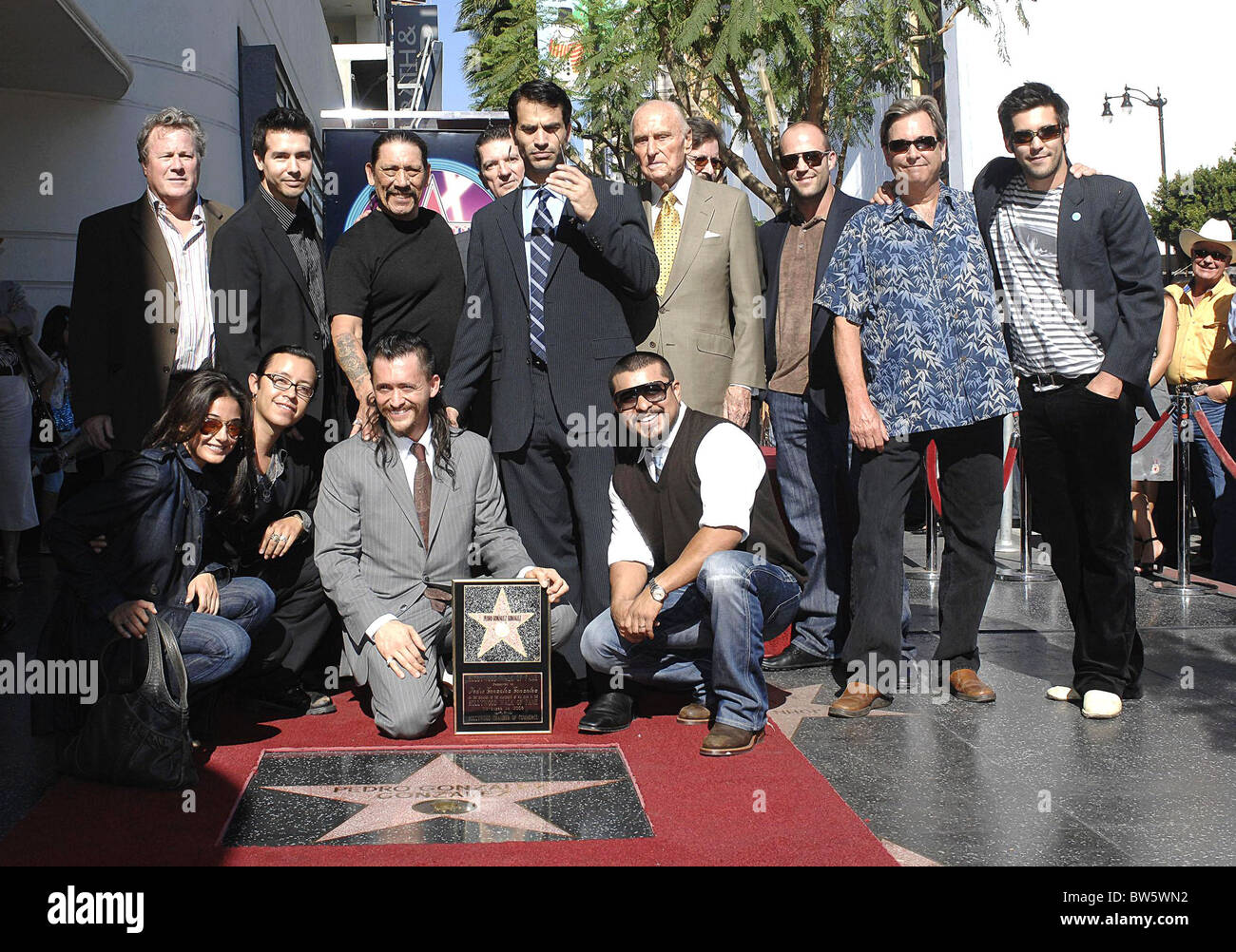 Stella sulla Hollywood Walk of Fame per Pedro Gonzales Gonzales Foto Stock