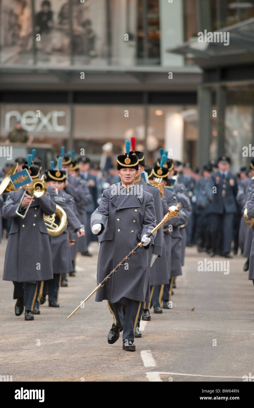 Banda della RAF, il Signore sindaci mostrano, London, 2010 Foto Stock