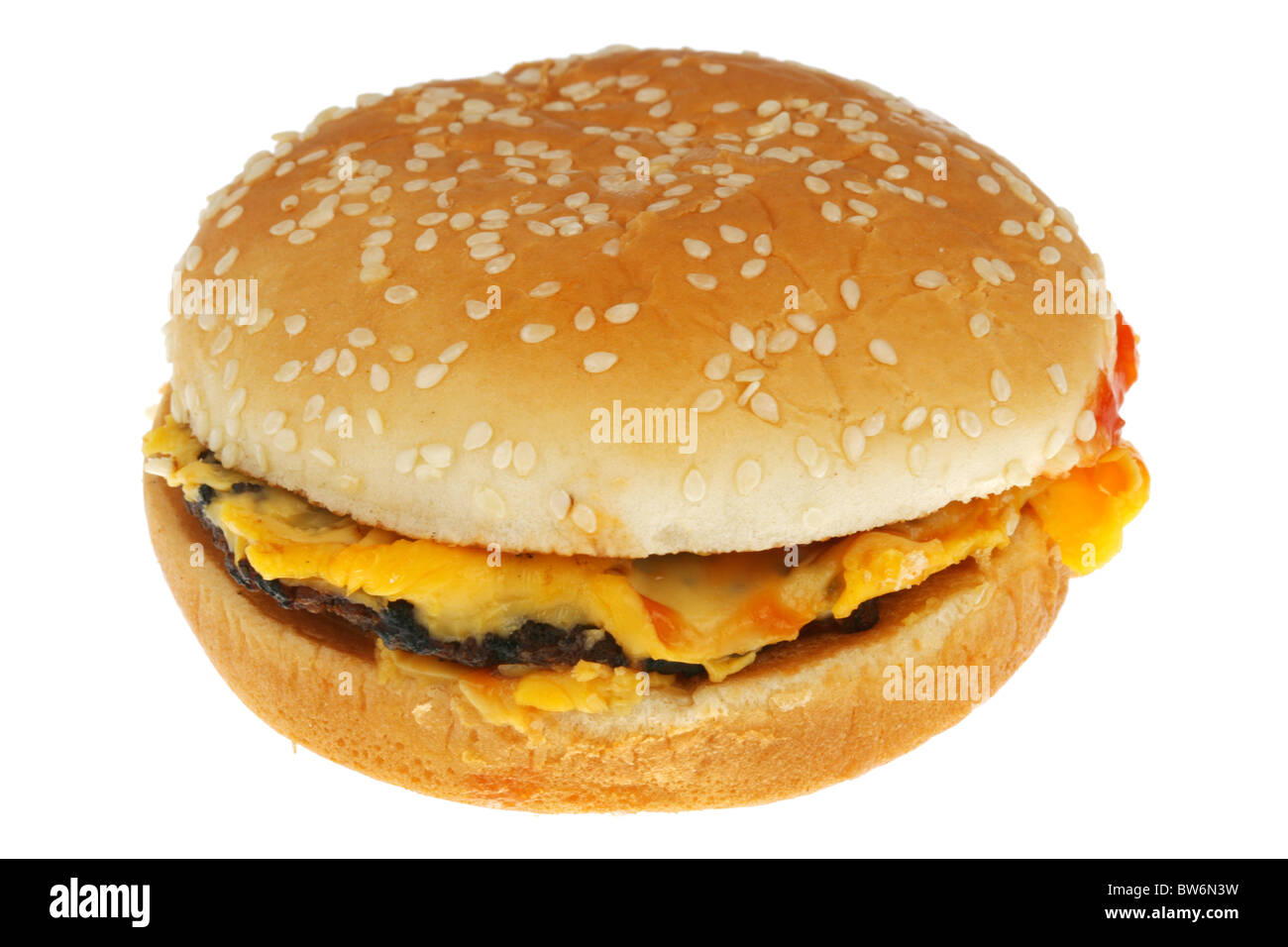 Cheeseburger Foto Stock