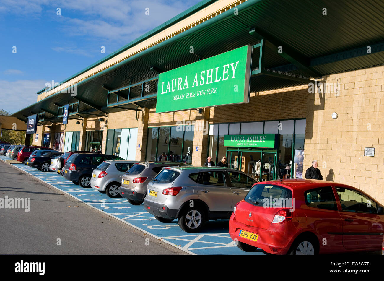 Laura Ashley store, westgate shopping center, Basildon, Essex, Inghilterra Foto Stock