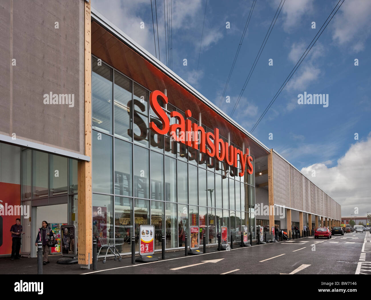 Negozio Sainsburys in Crayford, Londra. Foto Stock