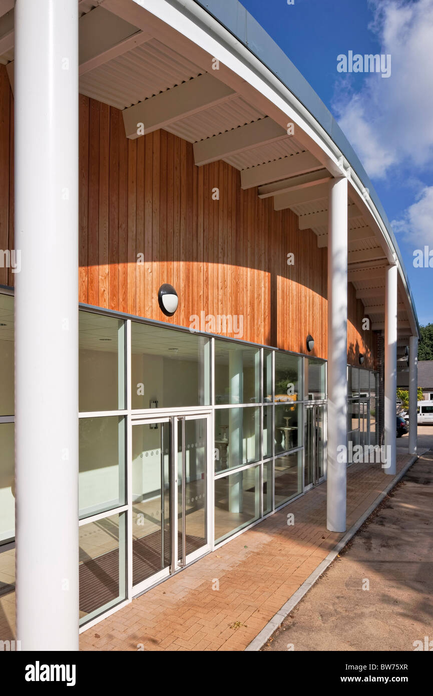 Ibstock luogo School Sports Hall. Foto Stock