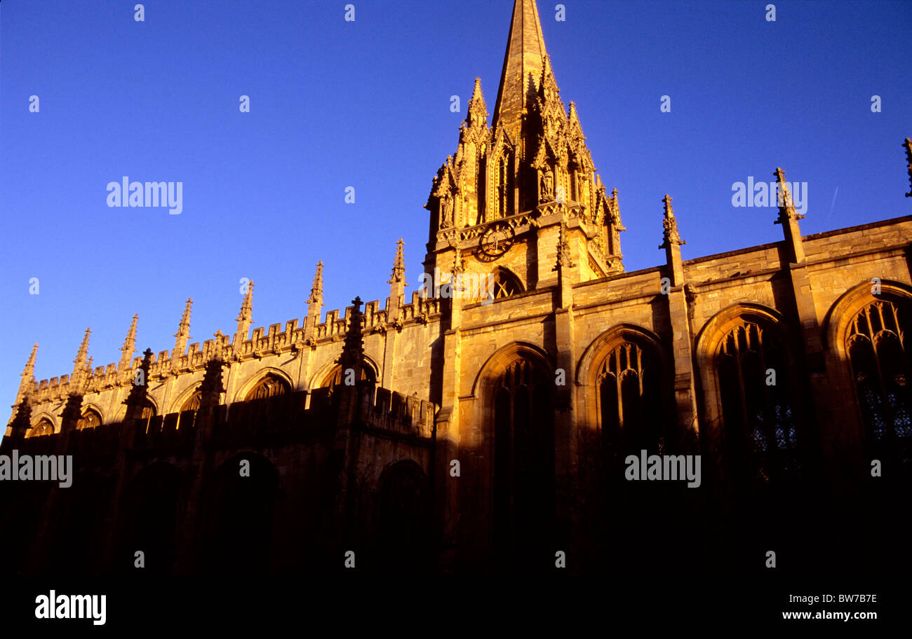 Chiesa di Santa Maria Vergine (Università chiesa), Oxford, Inghilterra Foto Stock