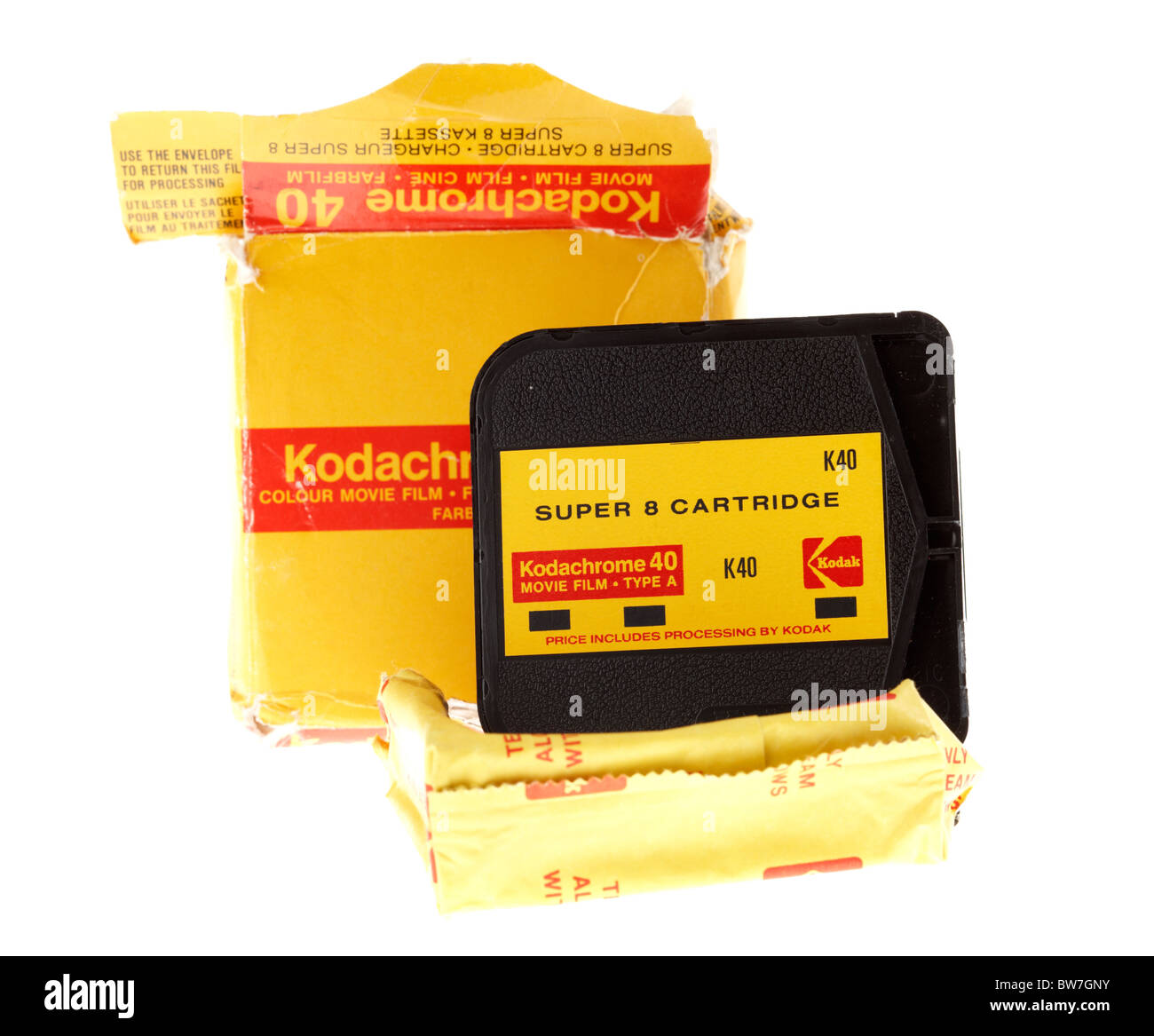 Kodak kodachrome super8 filmato cineradiografico cartuccia di pellicola Foto Stock