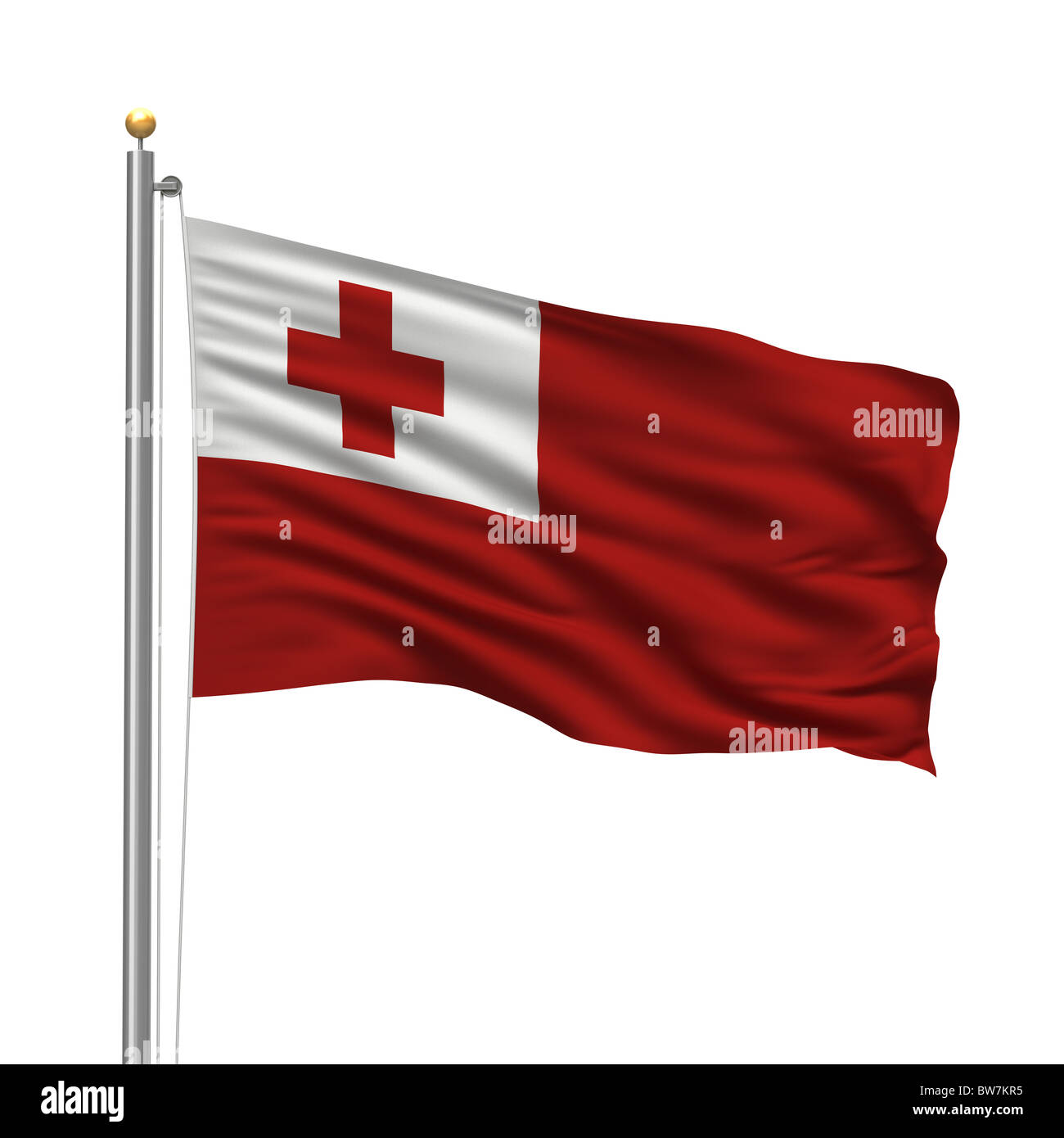 Bandiera di Tonga Foto Stock