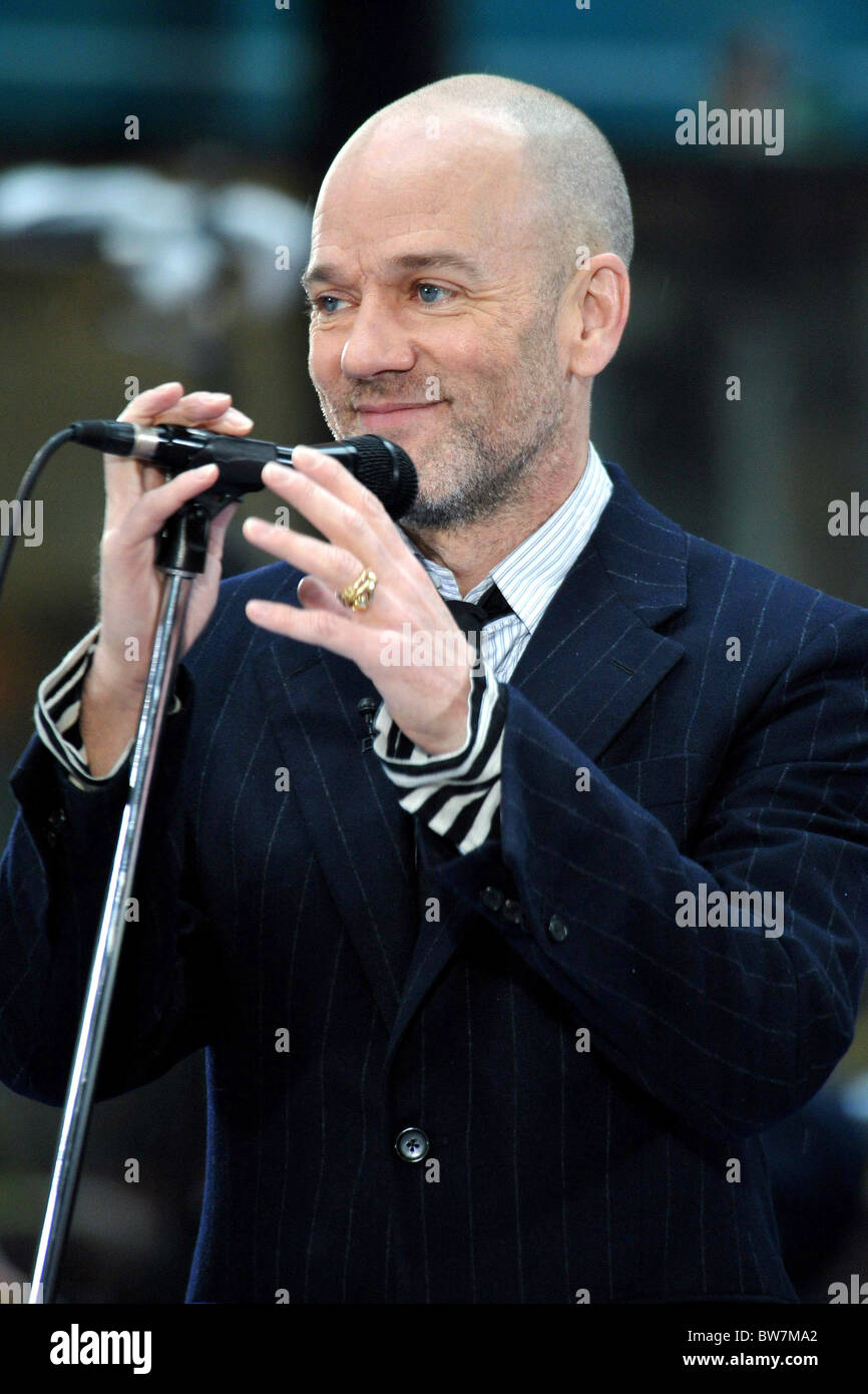 La NBC Today Show Concerto con R.E.M Foto Stock