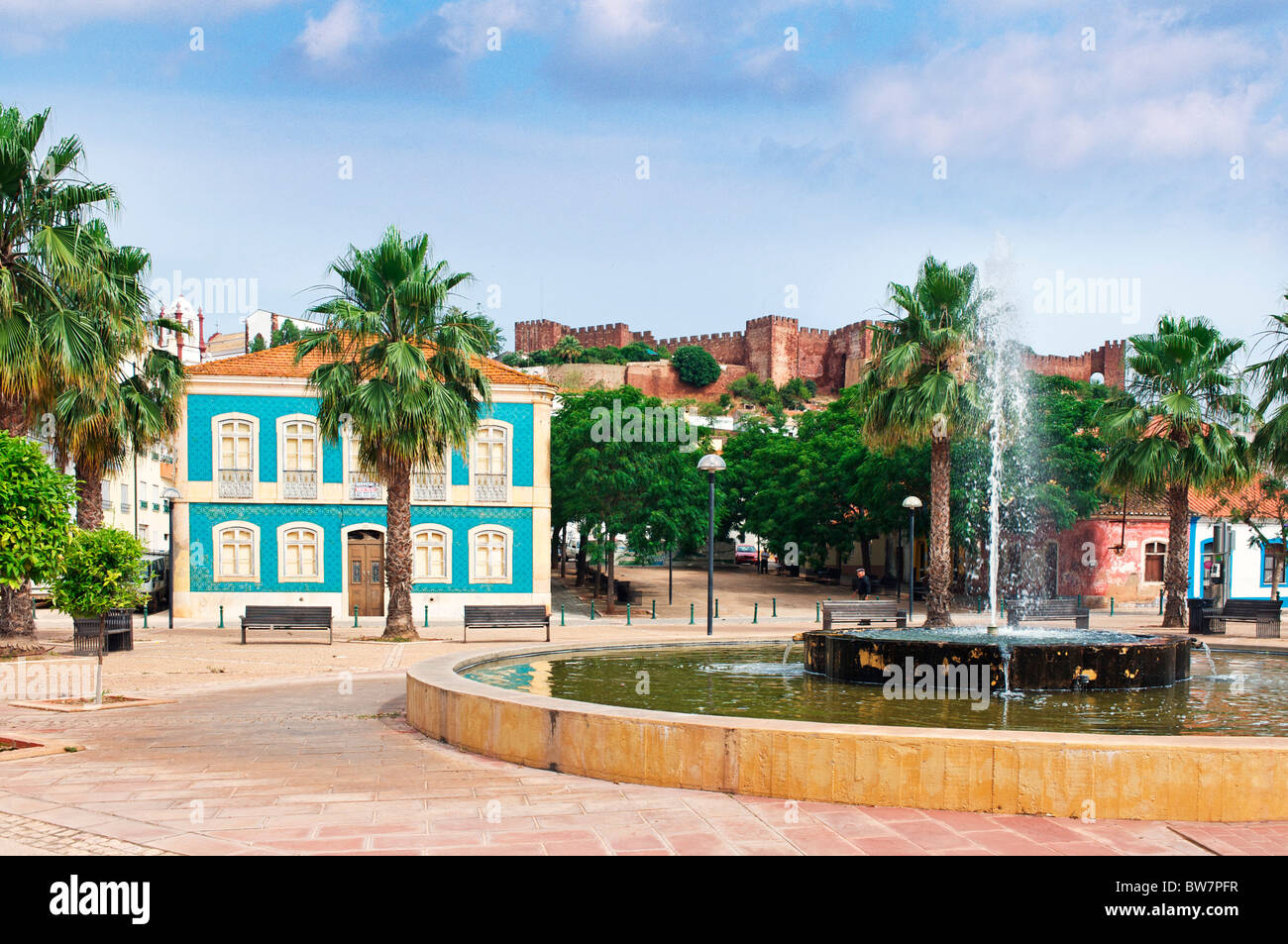 Silves, Algarve, PORTOGALLO Foto Stock