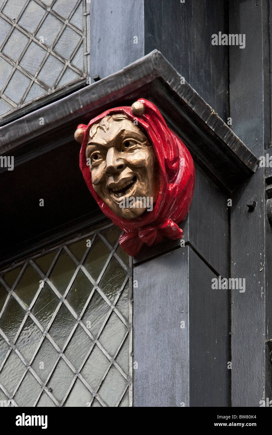 T K Maxx negozio in edificio Tudor nel Market Street, York. Foto Stock