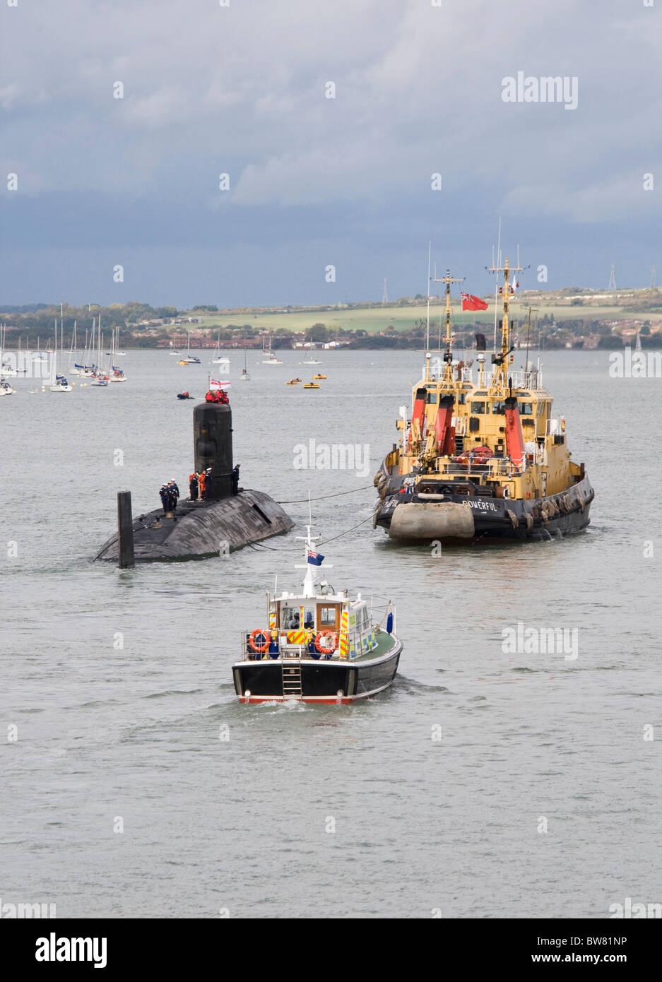 Naval Submarine Foto Stock