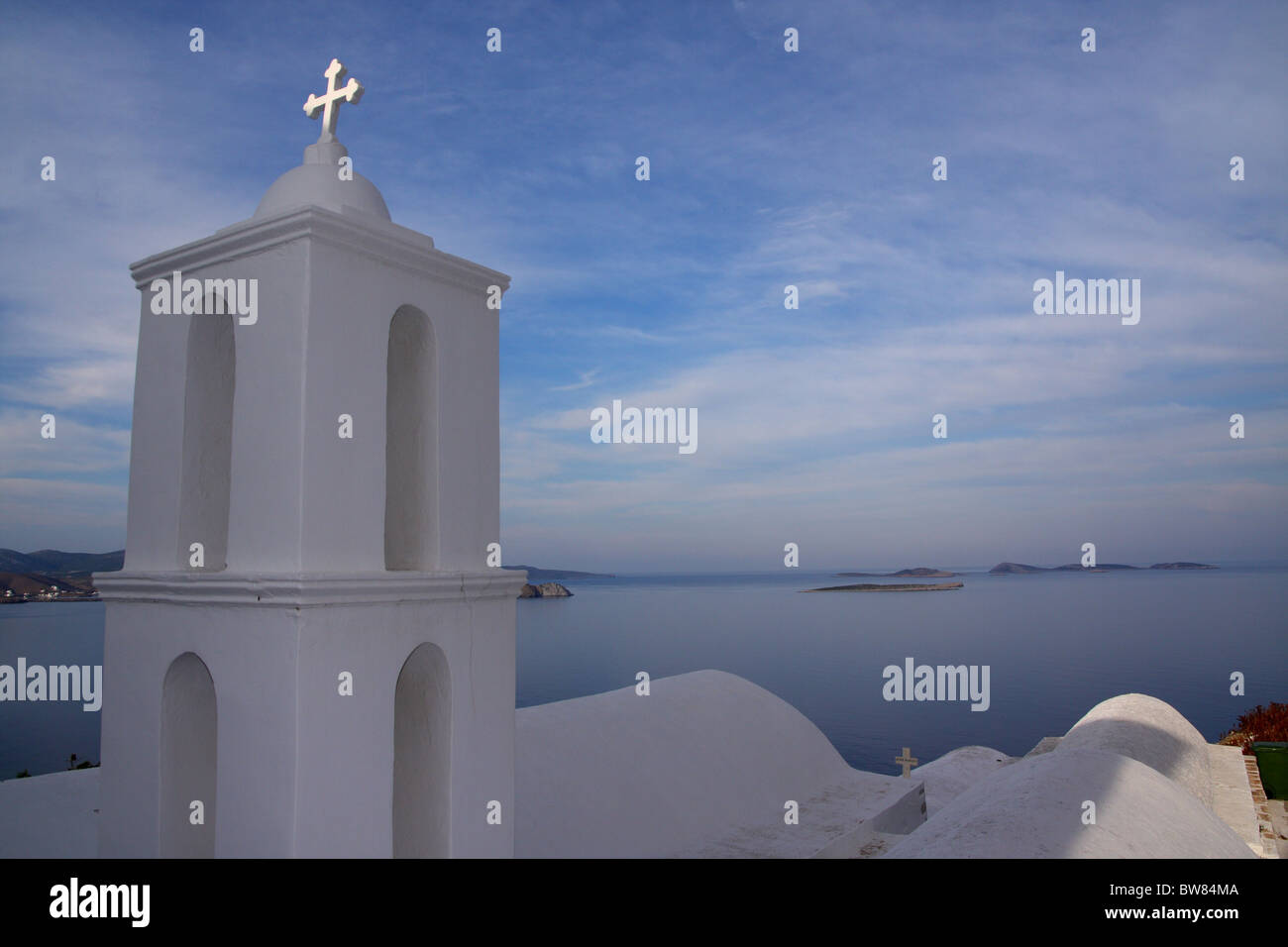 Astipalea isola greca nel Dodecanneso Foto Stock