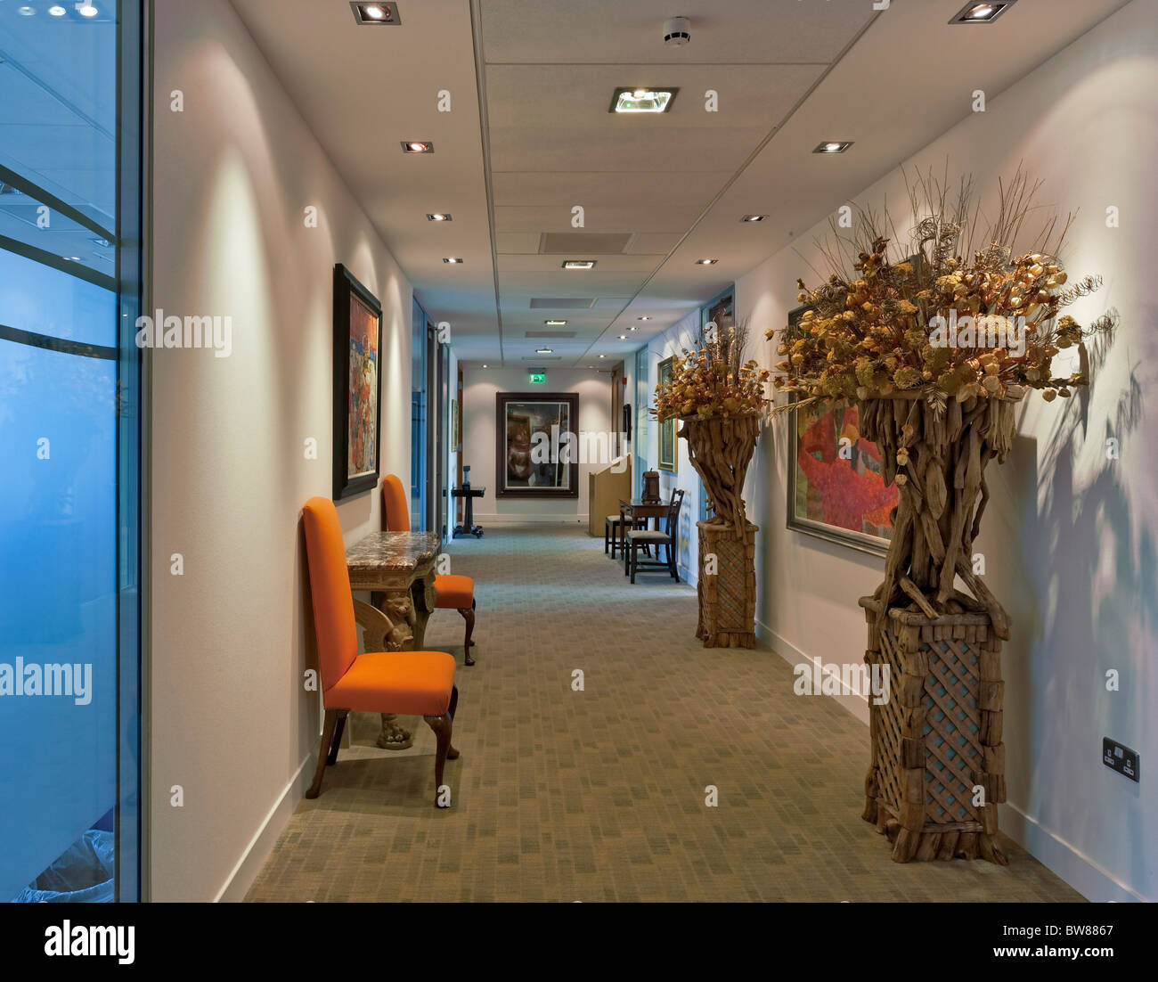 Vendita al dettaglio e sullo sviluppo di Office in Princes Street, Edinburgh. Foto Stock