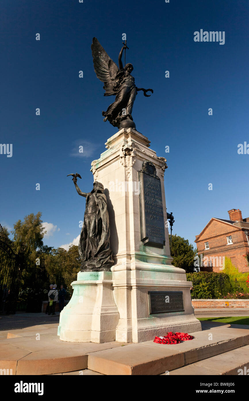 Memoriale di guerra a Colchester, Regno Unito Foto Stock