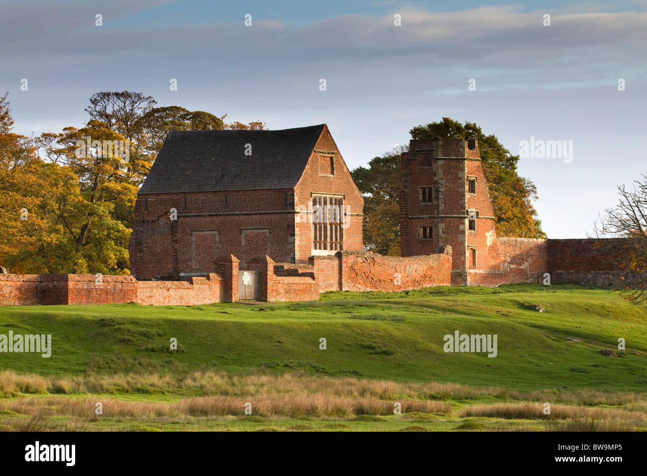 Glenfield Lodge Park; Leicestershire; resti Glenfield Lodge House Foto Stock