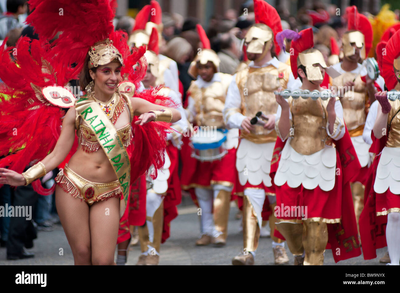 La Londra Scuola di Samba, il Signore sindaci mostrano, London, 2010 Foto Stock