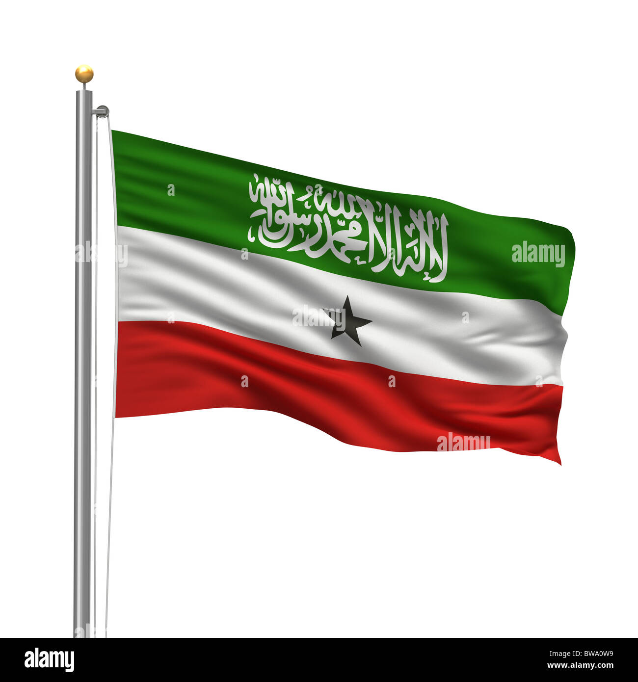Bandiera del Somaliland Foto Stock
