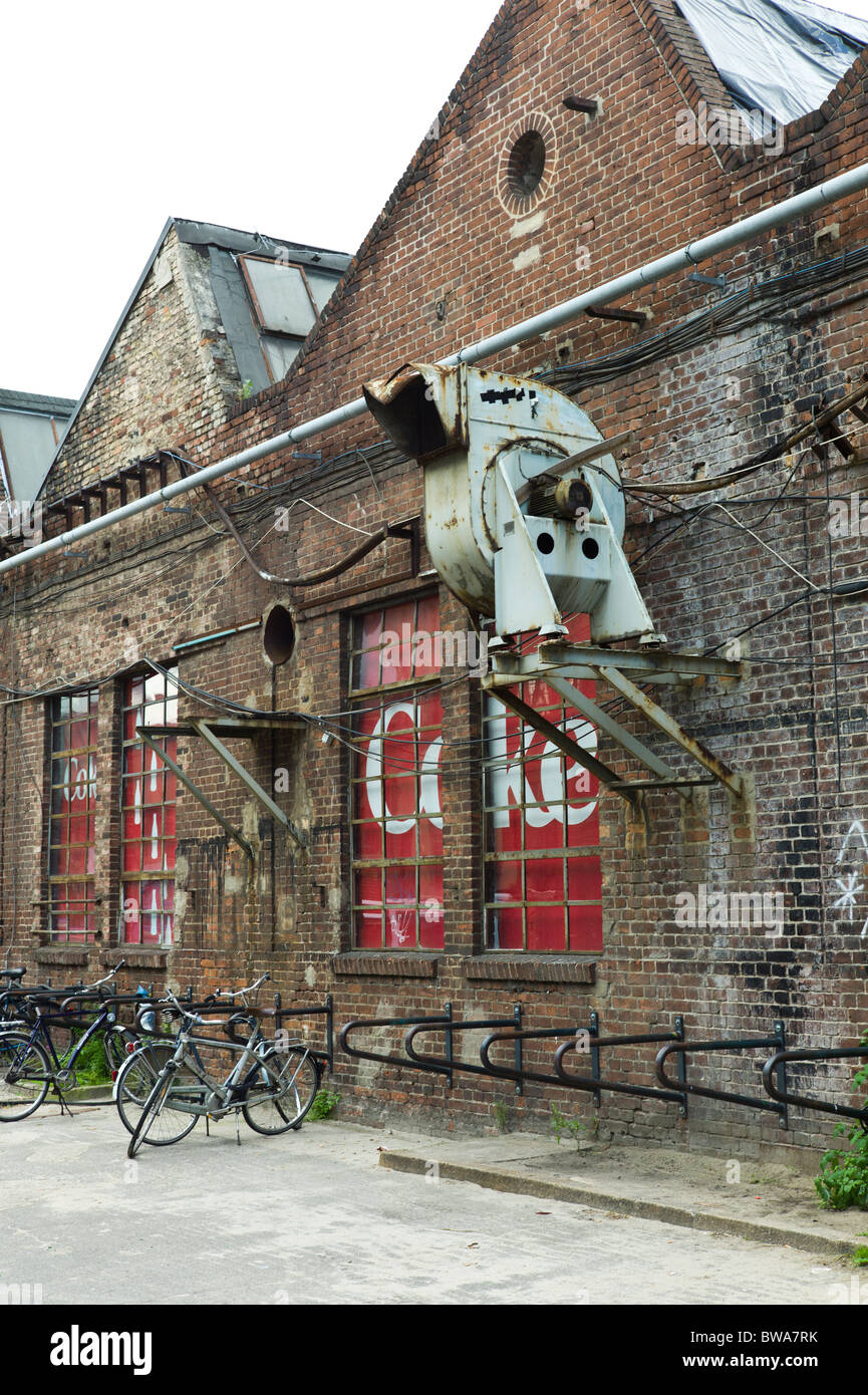 Ex pietra in laterizio industria edilizia ora treptow arena di alt-Treptow, Berlino, Germania Foto Stock