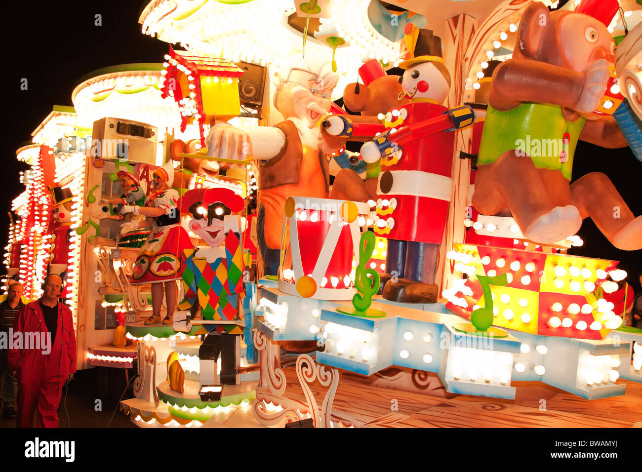 Dettaglio laterale di Geppetto's Workshop da arlecchini CC. Foto Stock