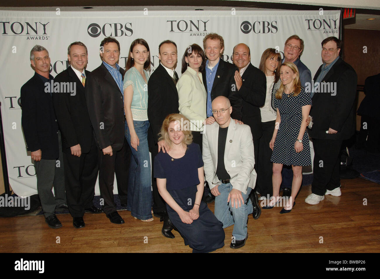 TONY AWARDS incontrare i candidati PREMERE LA RECEPTION Foto Stock