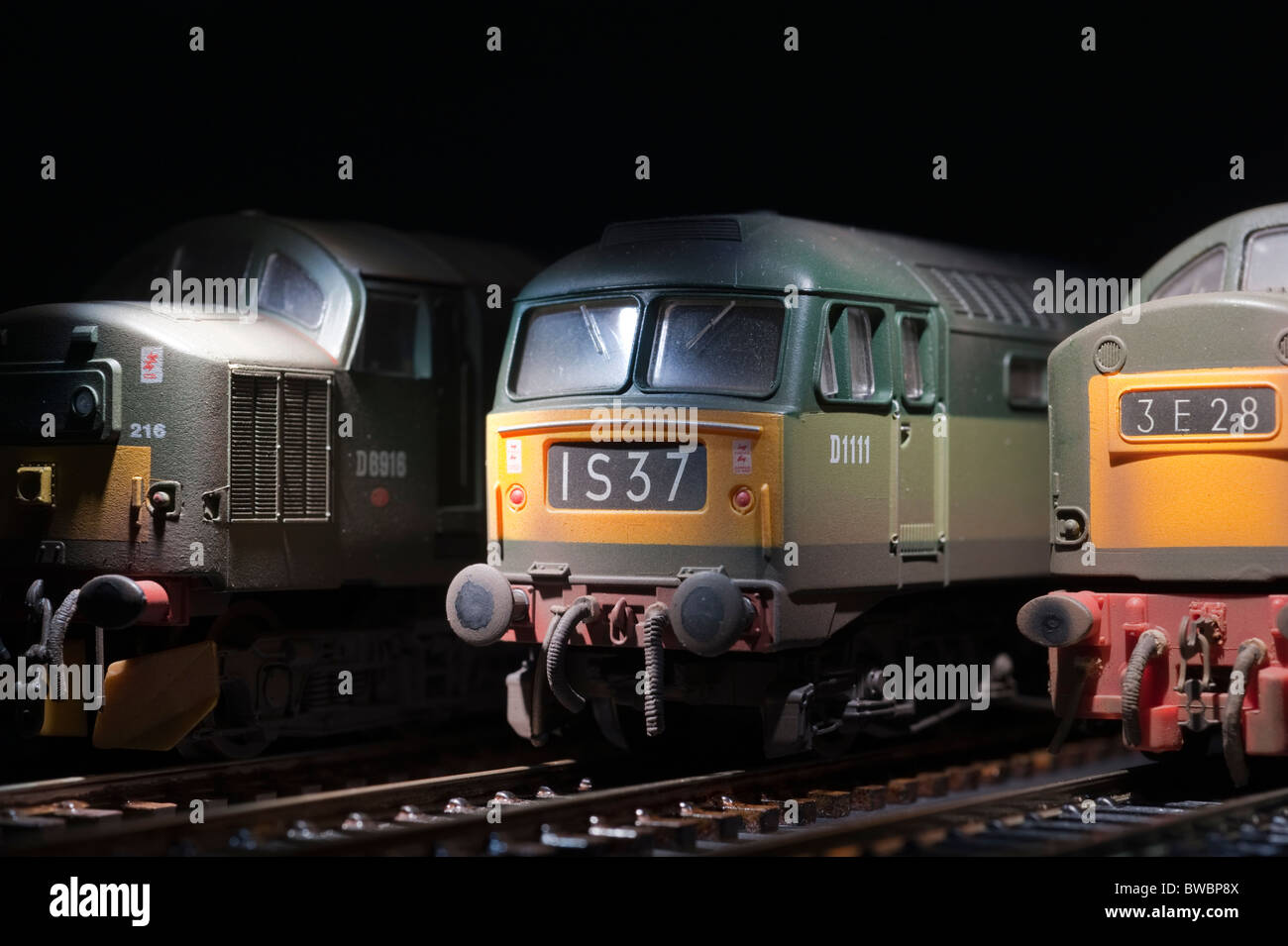 British Railways locomotive diesel, Brunswick livrea verde Foto Stock