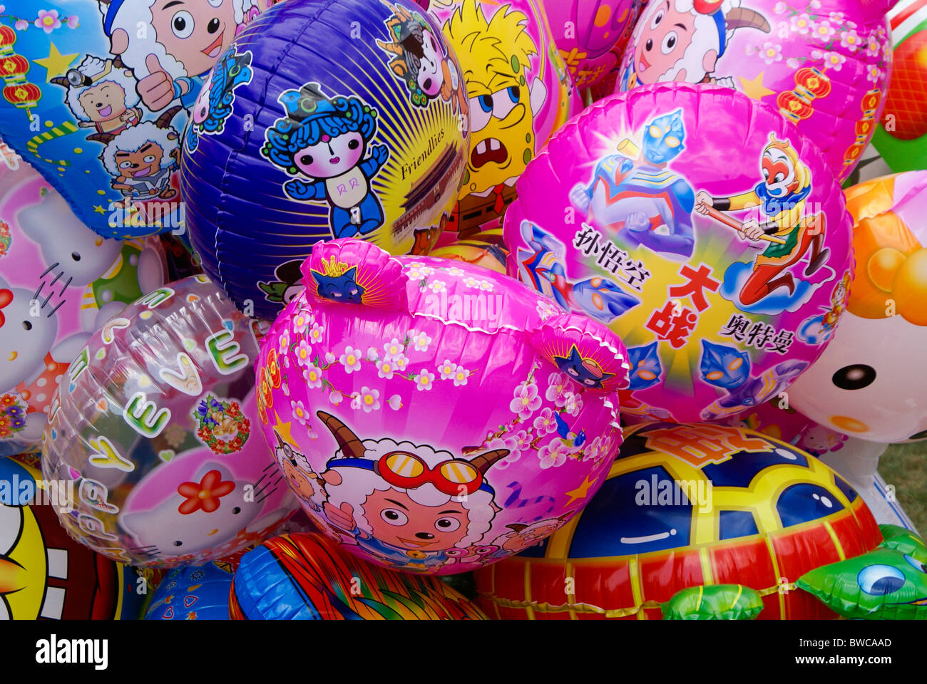 Palloncini cinese Foto Stock