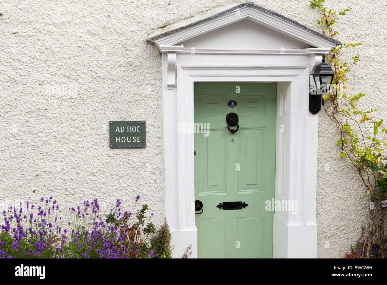 Ad Hoc, Casa Cerne Abbas, Dorset Foto Stock