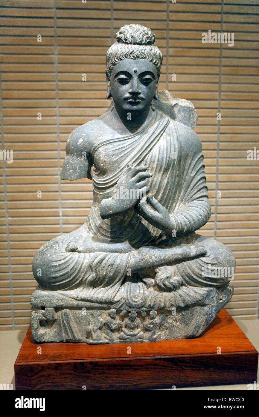 Gandhara arte (1-2 sec.), il Museo Nazionale di Tokyo, Giappone Foto Stock
