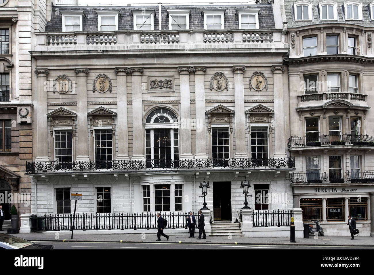 White's Club, London Piccadilly Foto Stock